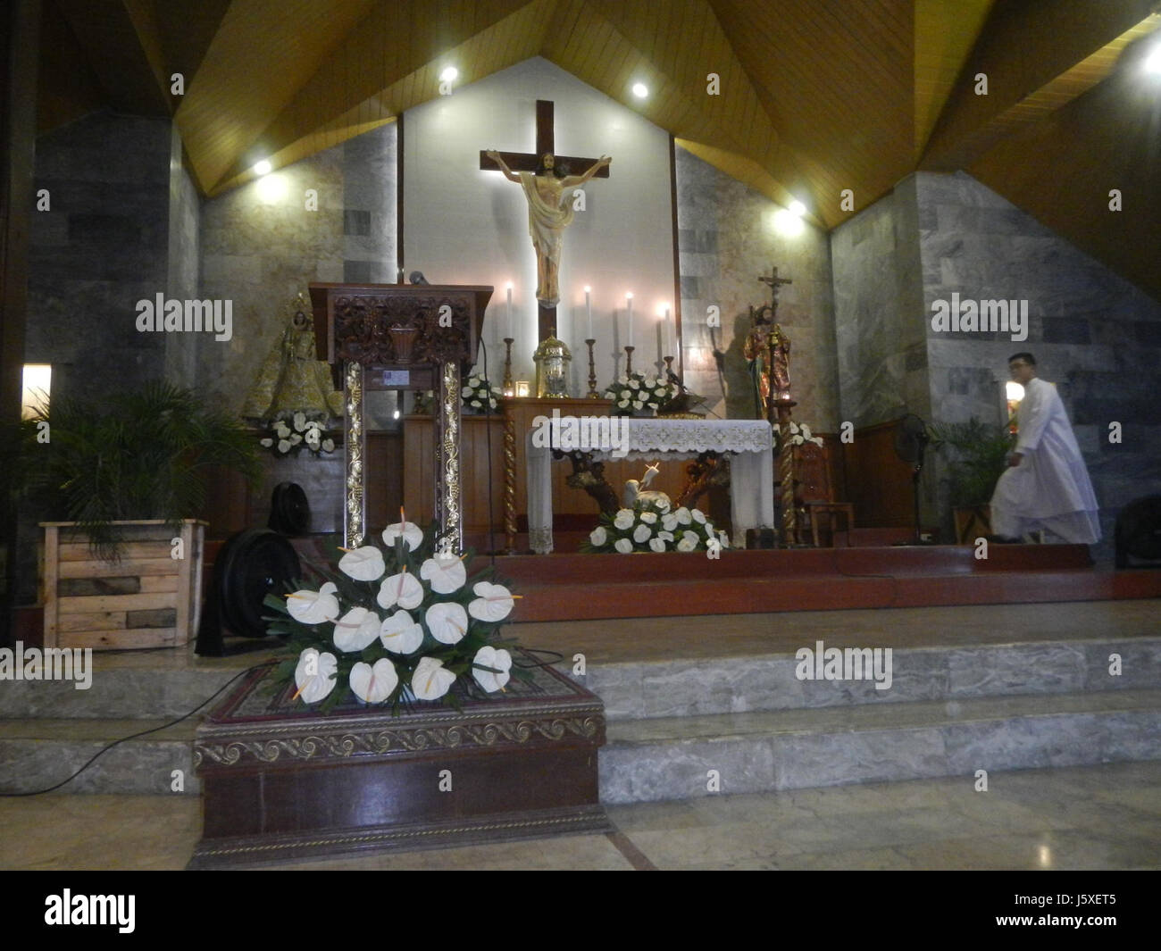 0286 Saint Jude Thaddeus Church Saint Judge Village San Agustin San Fernando, Pampanga  01 Stock Photo