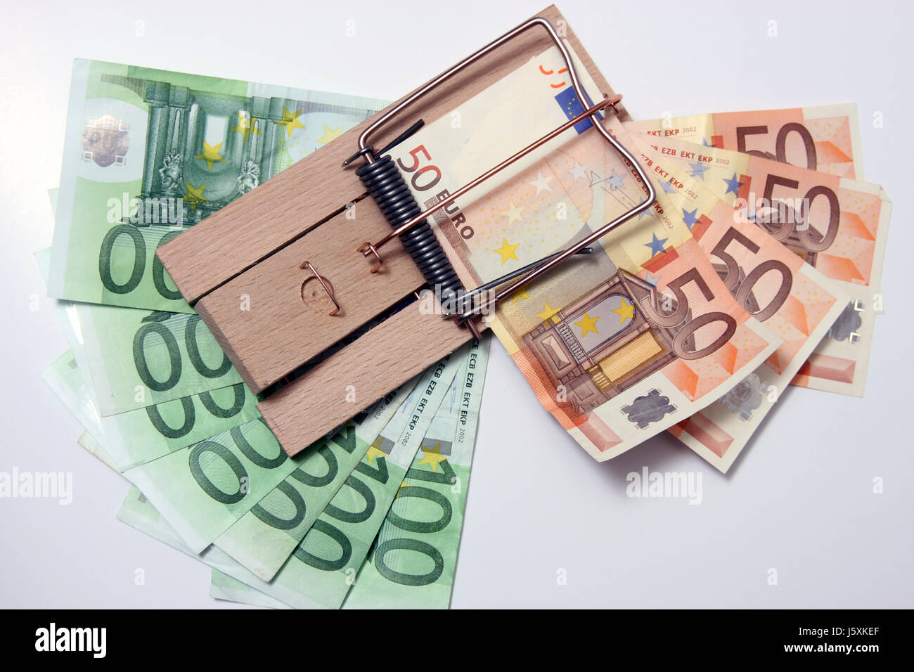 money trap Stock Photo