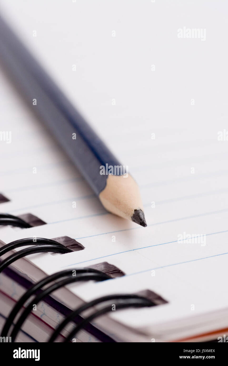 paperwork notebook lined notepad sheet of paper paper pen style pencil ...