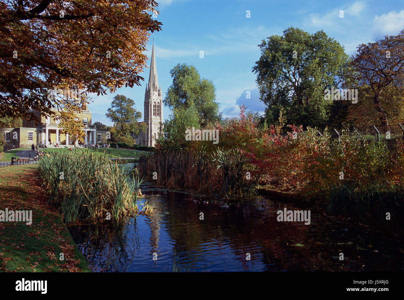 Clissold Park, Stoke Newington, in the London Borough of Hackney, London UK Stock Photo