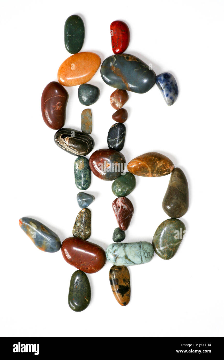 dollar dollars currency rock word color gem rocks paint dollar dollars ...