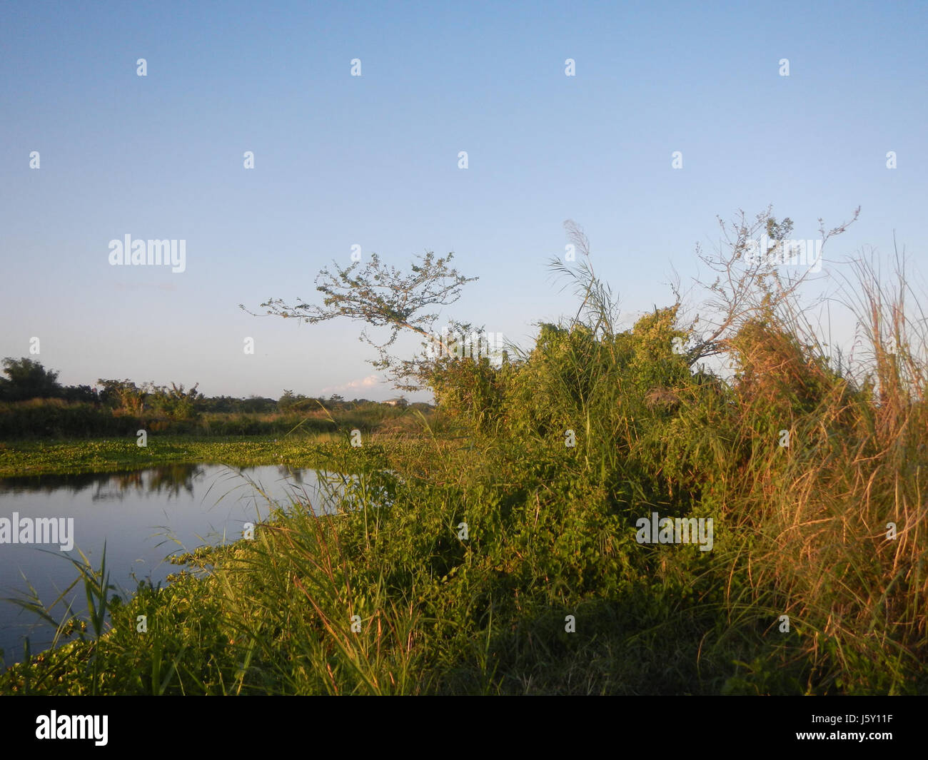 0414 Grasslands fishponds creeks Riprap construction slope protection