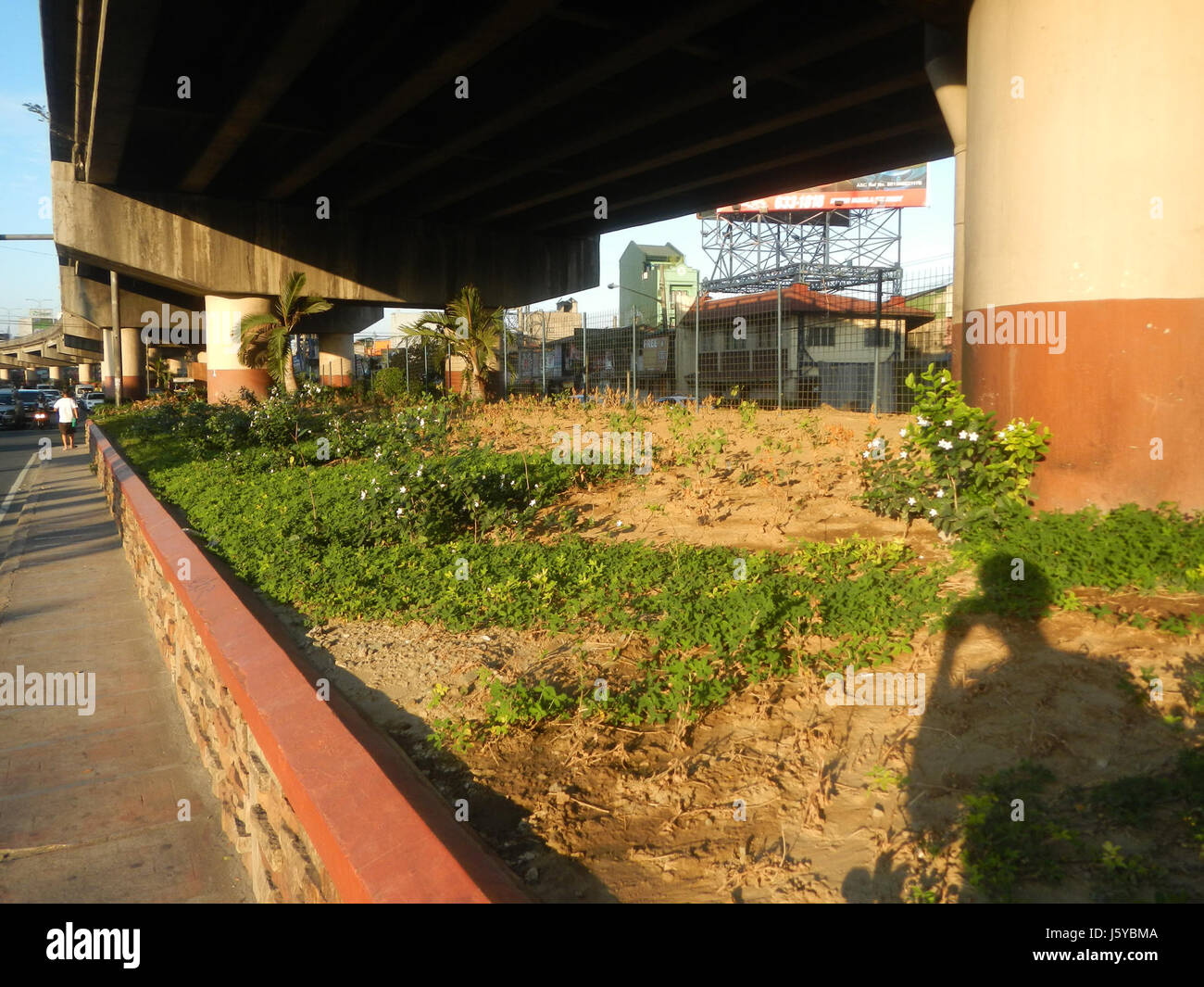 01182 Circumferential Road 5 Bagong Ilog Pasig Boulevard Flyover Vargas Centennial Bridge Stock Photo
