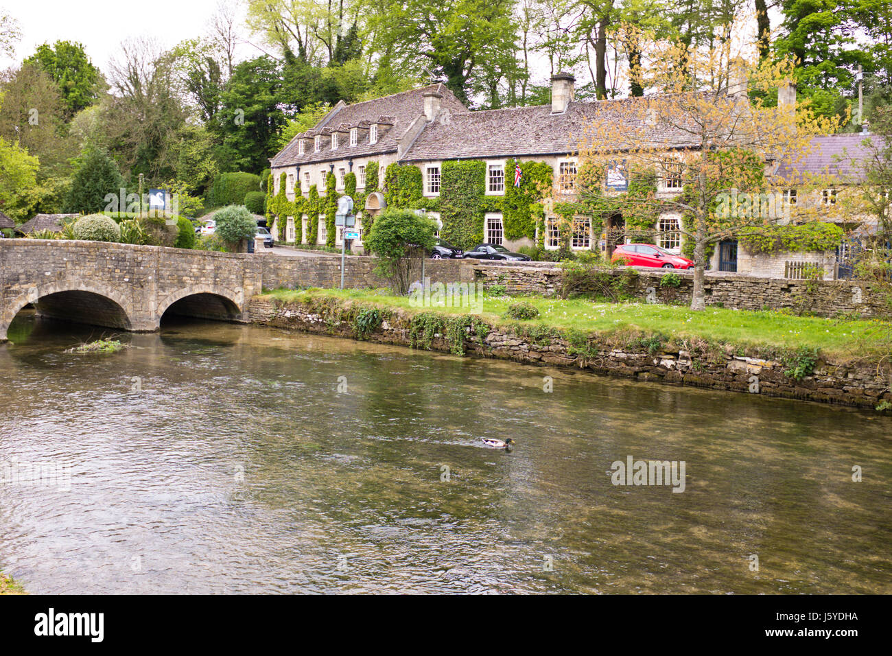 Bibery,Cotswolds,Trout farm,River Coln,16th Century Arlington Row