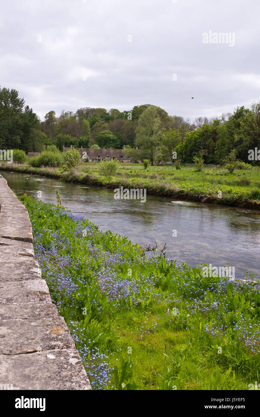 Bibery,Cotswolds,Trout farm,River Coln,16th Century Arlington Row