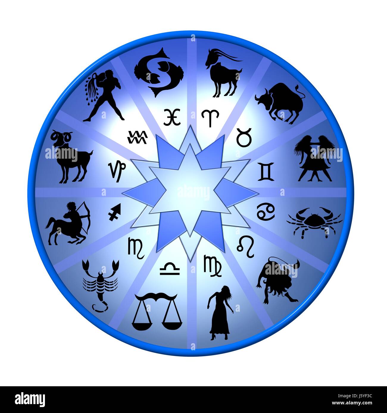 horoscope - zodiac Stock Photo