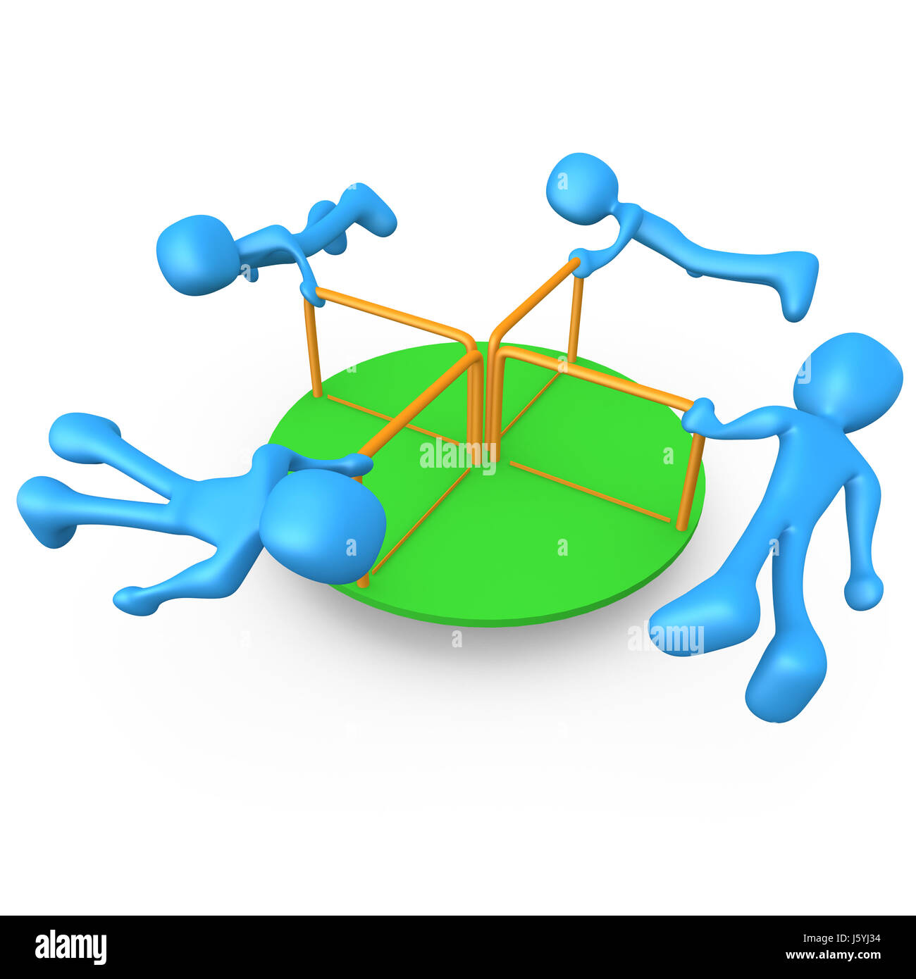 round about spin merry-go-round delighted unambitious enthusiastic