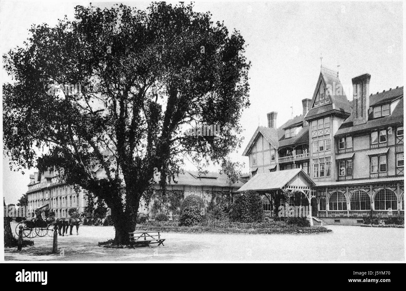 Hotel Del Monte, Monterey, California, USA, Photogravure, Denison News Co., 1903 Stock Photo