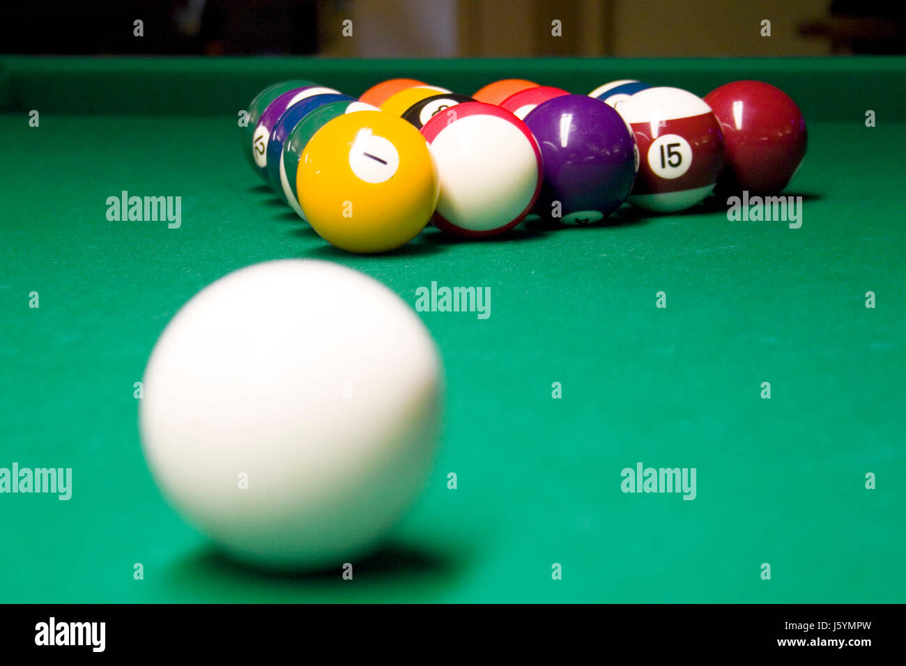billiard felt kickoff billiards bowls entertainment game tournament play Stock Photo Alamy