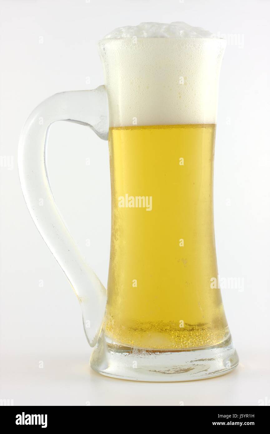 a glass of beer Stock Photo