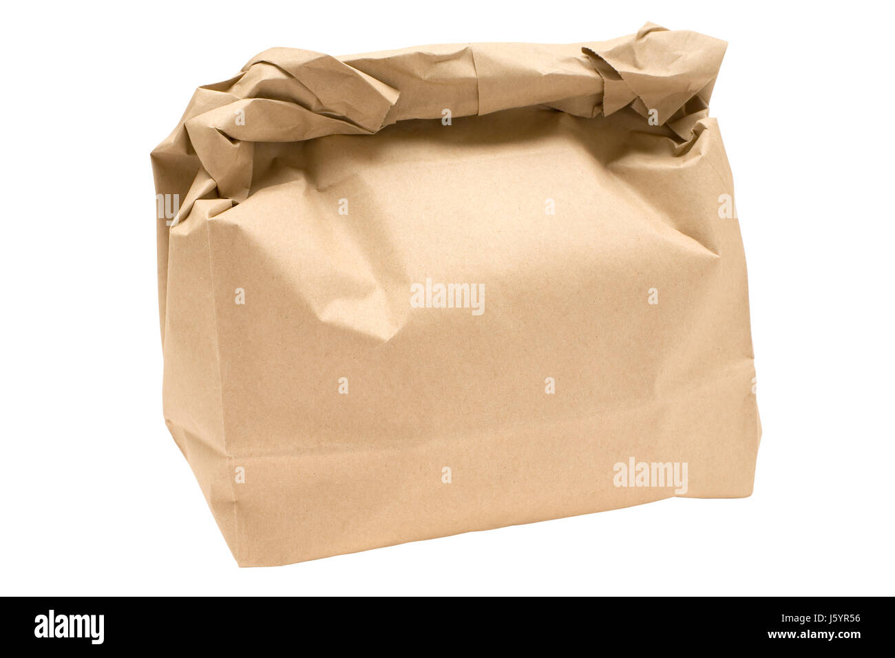 brown brownish brunette bag purchase paper bag shopping bag sandwich carrying Stock Photo