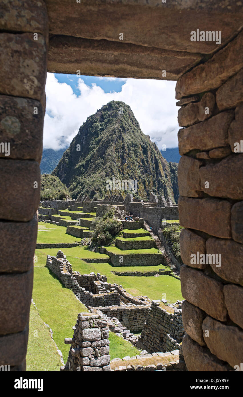 Machu Picchu, Peru Stock Photo