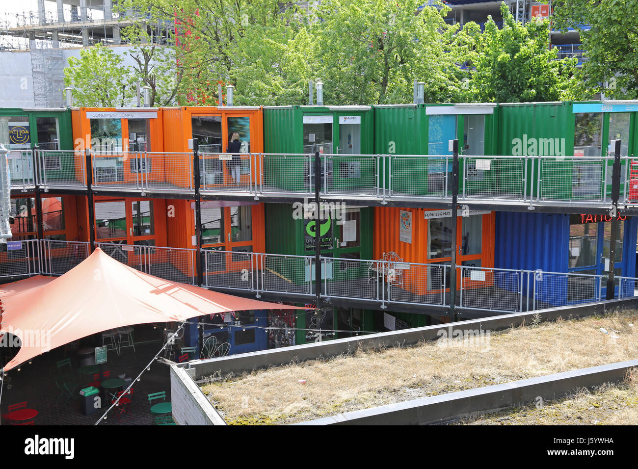 The Artworks Elephant, a development of shops offices and cafes in ...