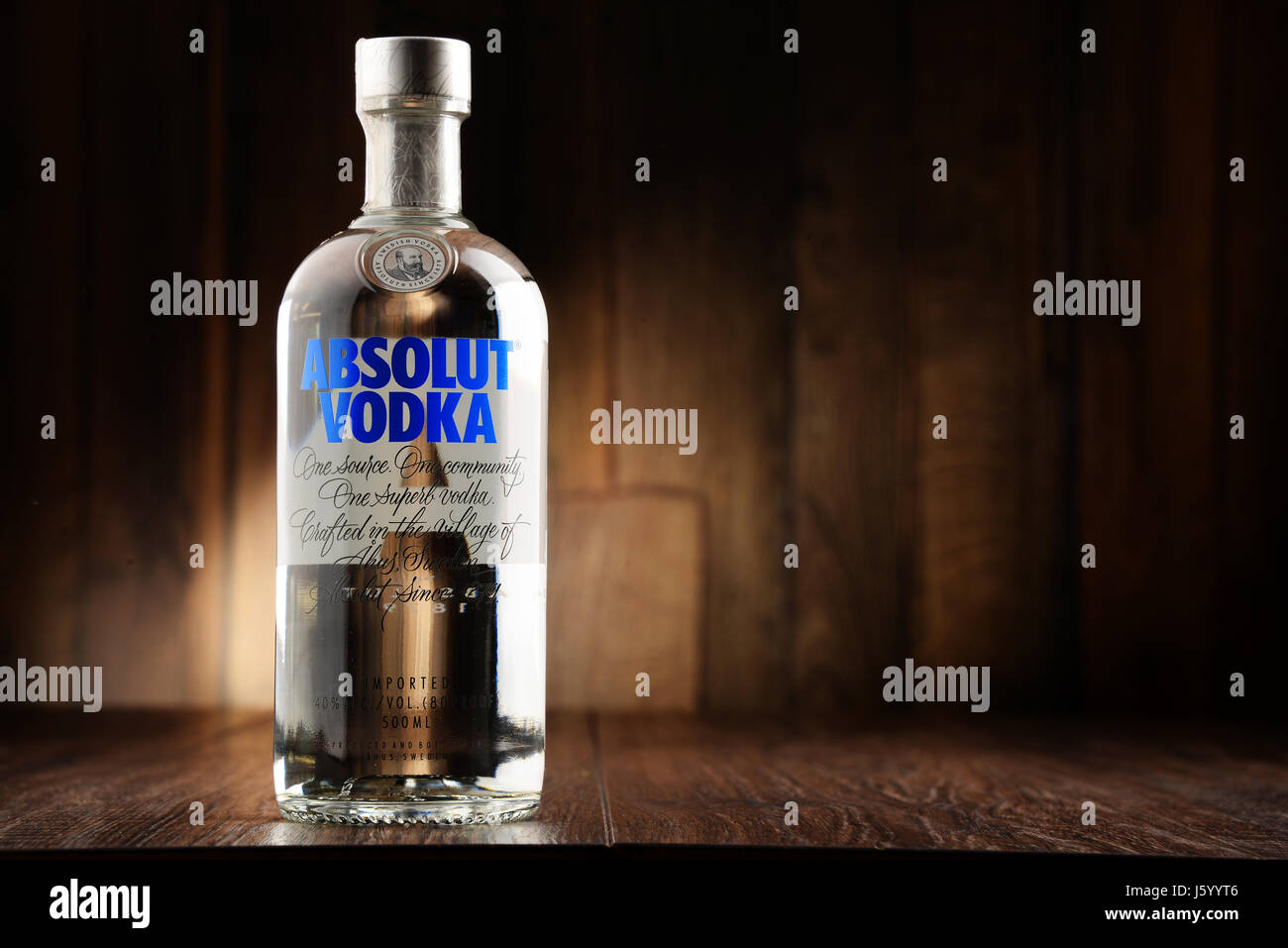 Absolut Vodka (40%) – Baltic Alcohols