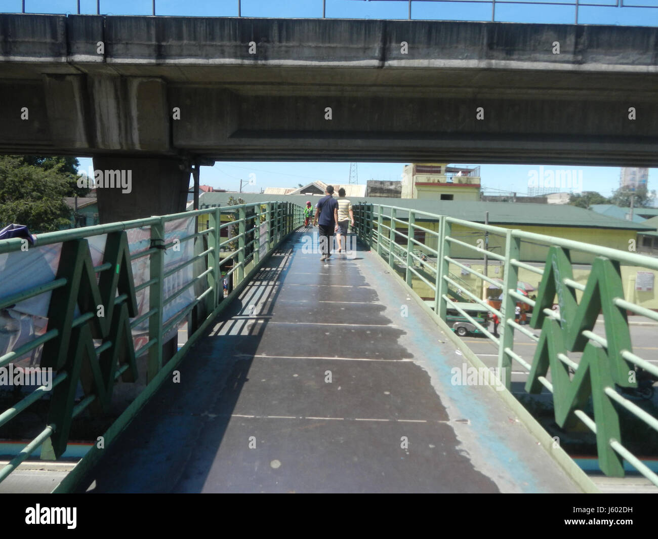 02913 Katipunan Footbridge EDSA Bagong Barrio West Caloocan City  01 Stock Photo