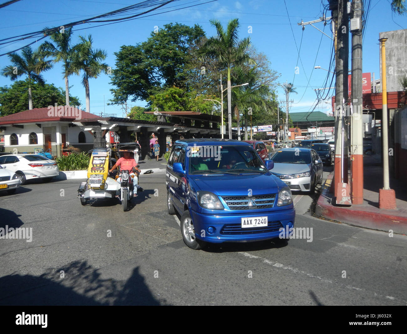 The image shows the old houses in Santa Rosa, San Jose, Pasig City ...