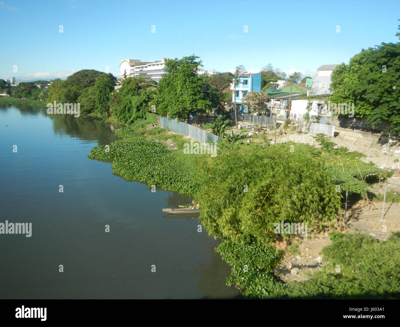 The Santa Rosa Bridge, located in Bagong Ilog, Pasig City, is a ...