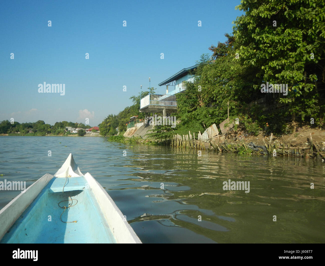 The construction of riprap along the riverbanks in Pulilan, Plaridel ...