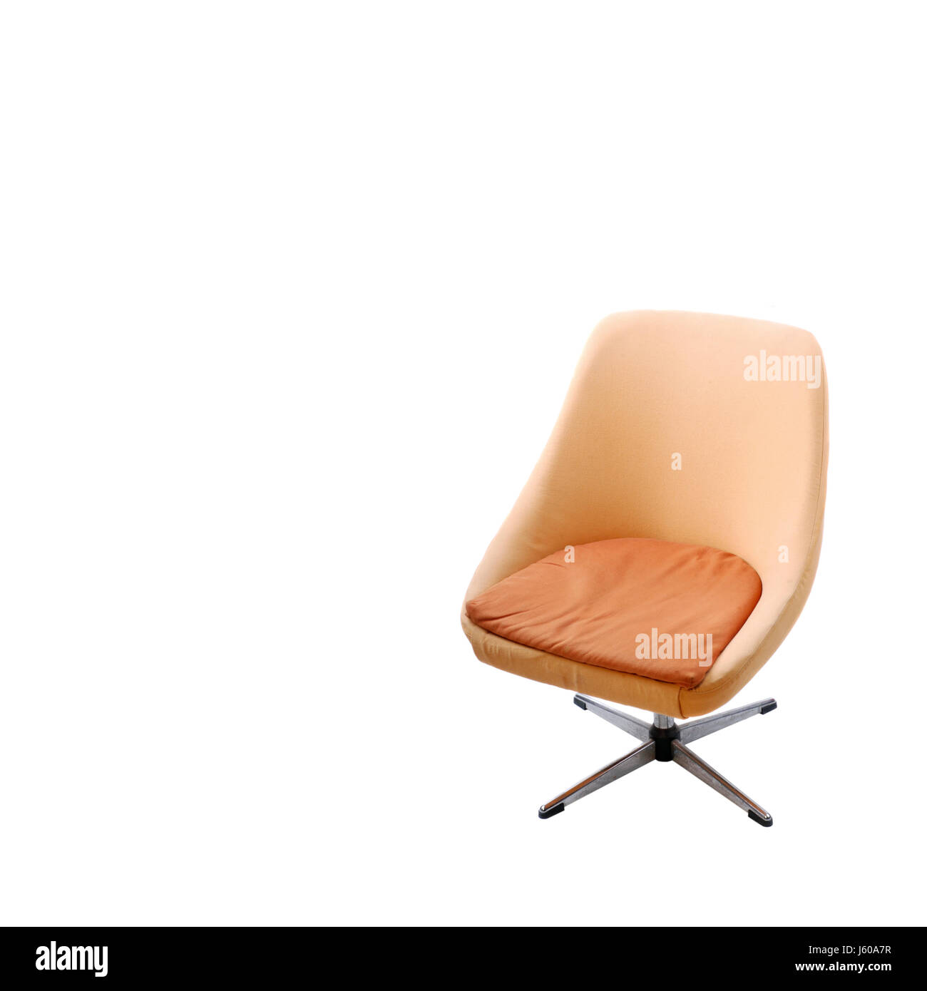 swivel chair from the sixties Stock Photo