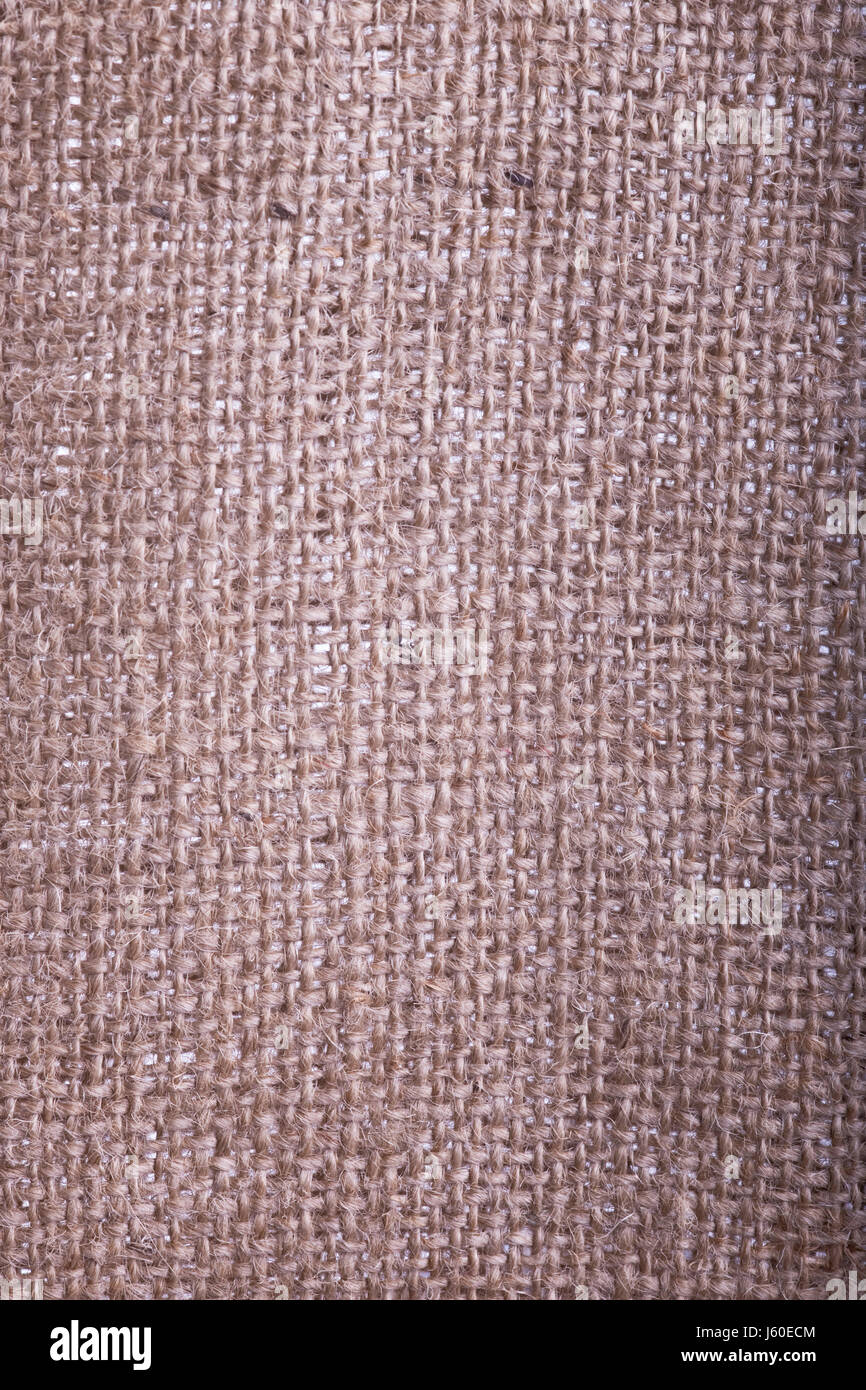 jute linen sackcloth backdrop background object macro close-up macro admission Stock Photo