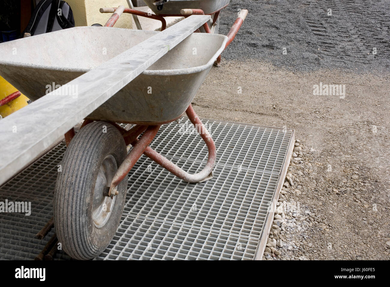 tool tools shelf wheelbarrow business dealings deal business transaction Stock Photo