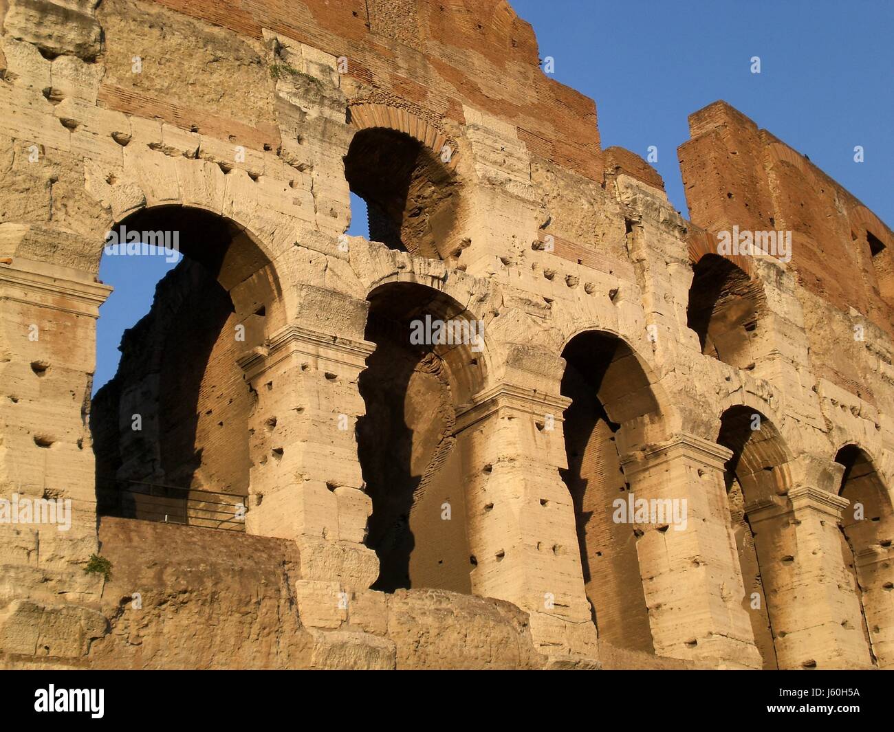 colosseum - amphitheater - rome - antique Stock Photo