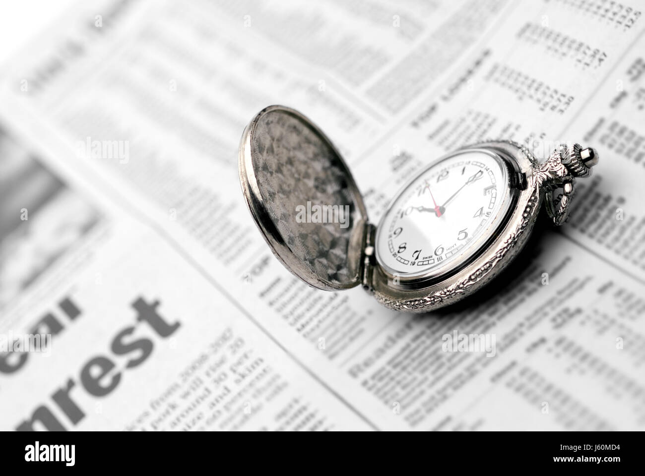 Journal Time. Sign Date analysis hi-res stock photography and images - Alamy