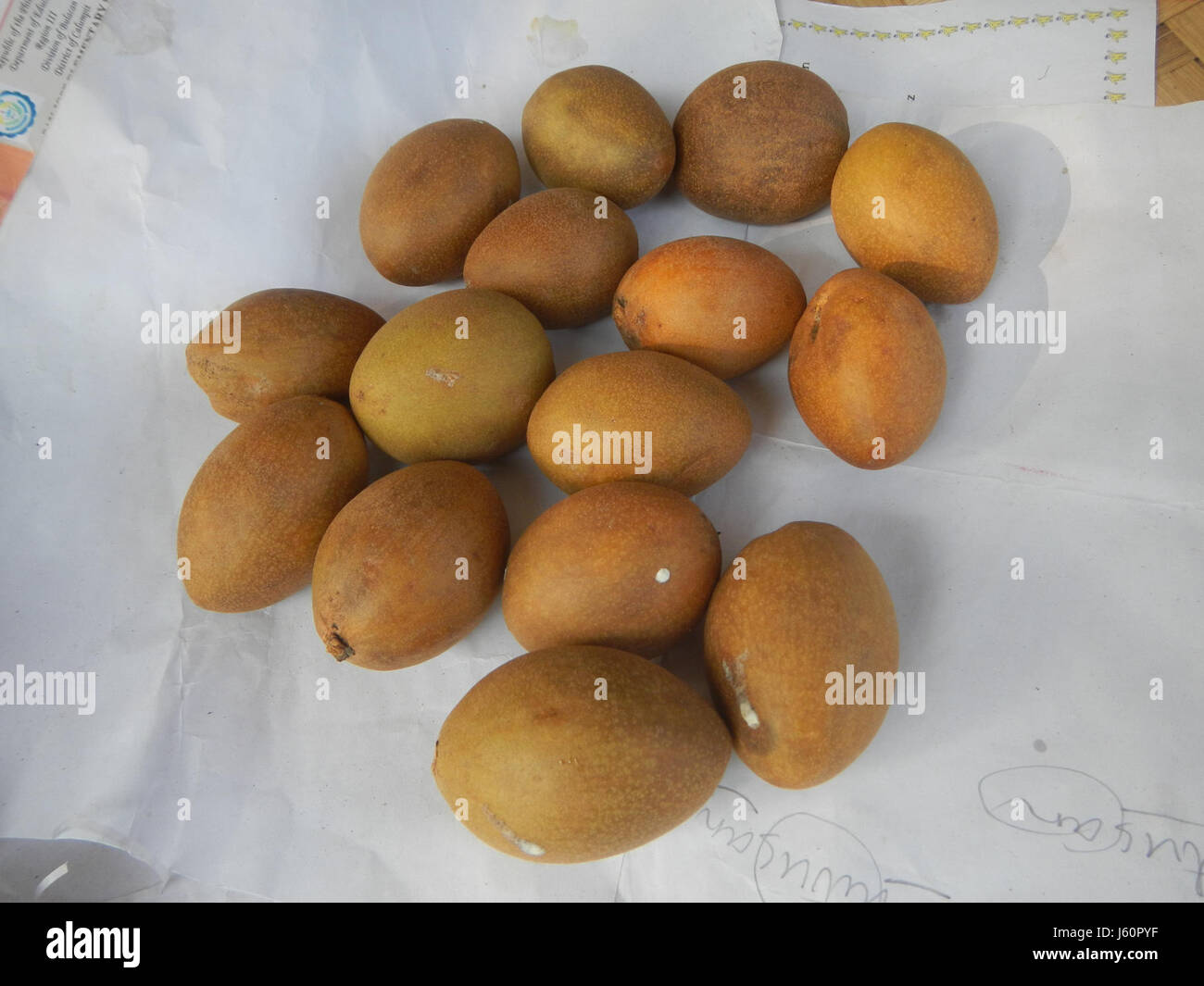 This image depicts the local fruits sold along Meyto Road, which runs ...
