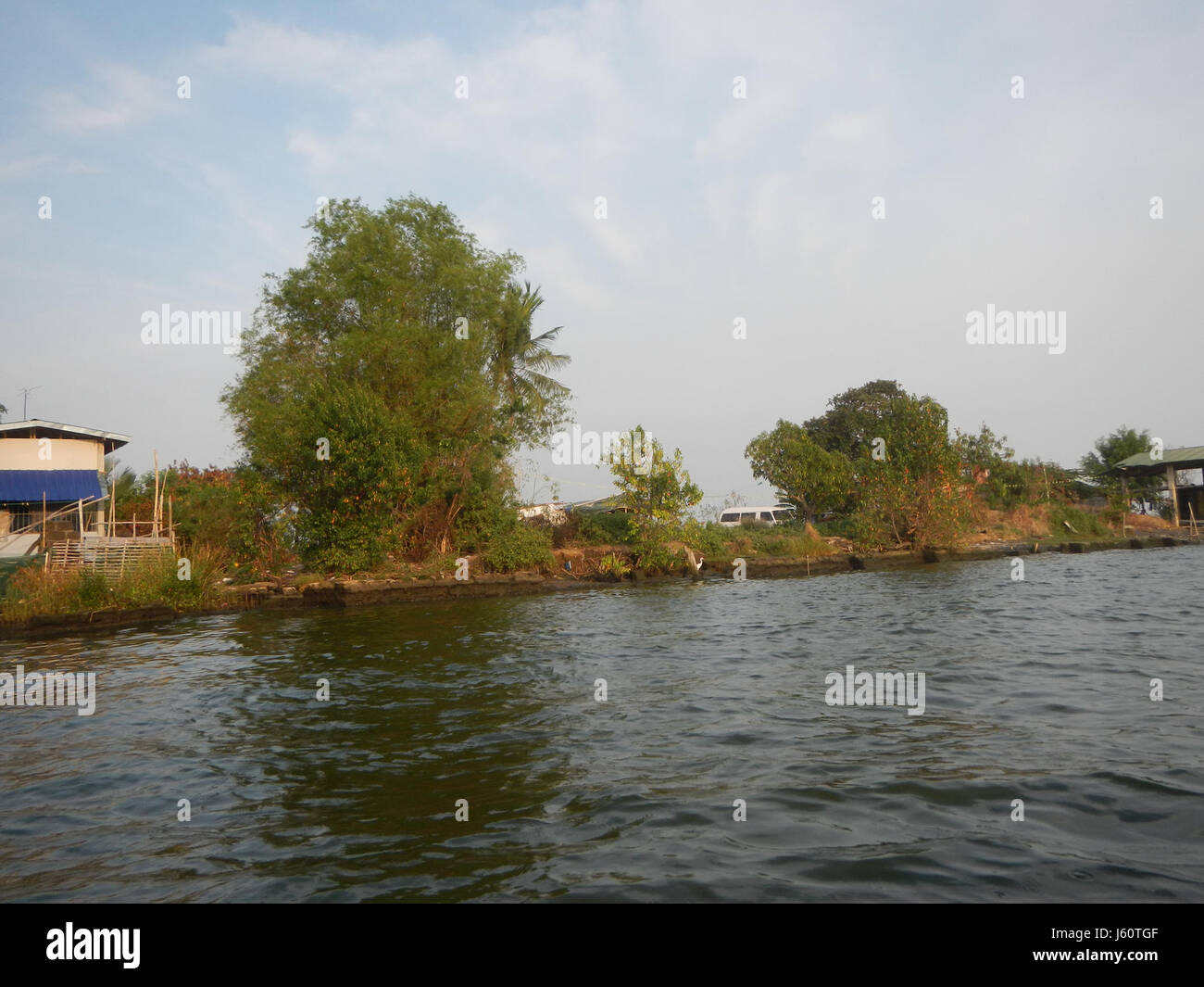 03629 Malolos River District Atlag and Panasahan River banks 44 Stock