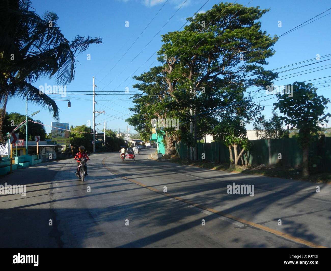 02756 San Isidro, Nueva Ecija Highway Resort Roads Schools 18 Stock