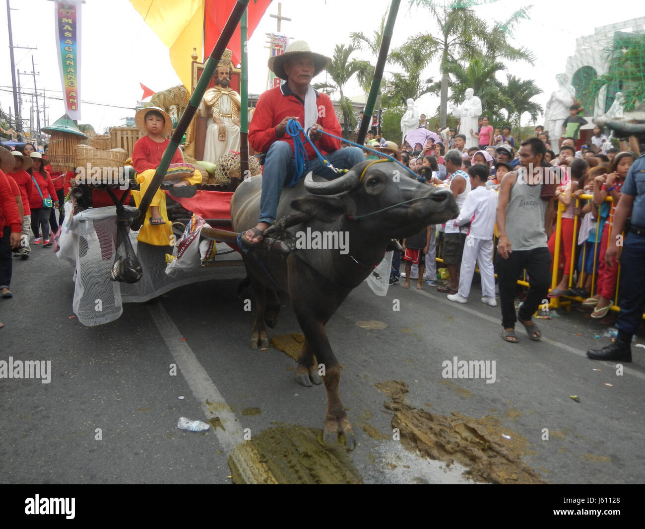 The San Isidro Labrador Parish Fiesta in Pulilan, Bulacan, Philippines ...