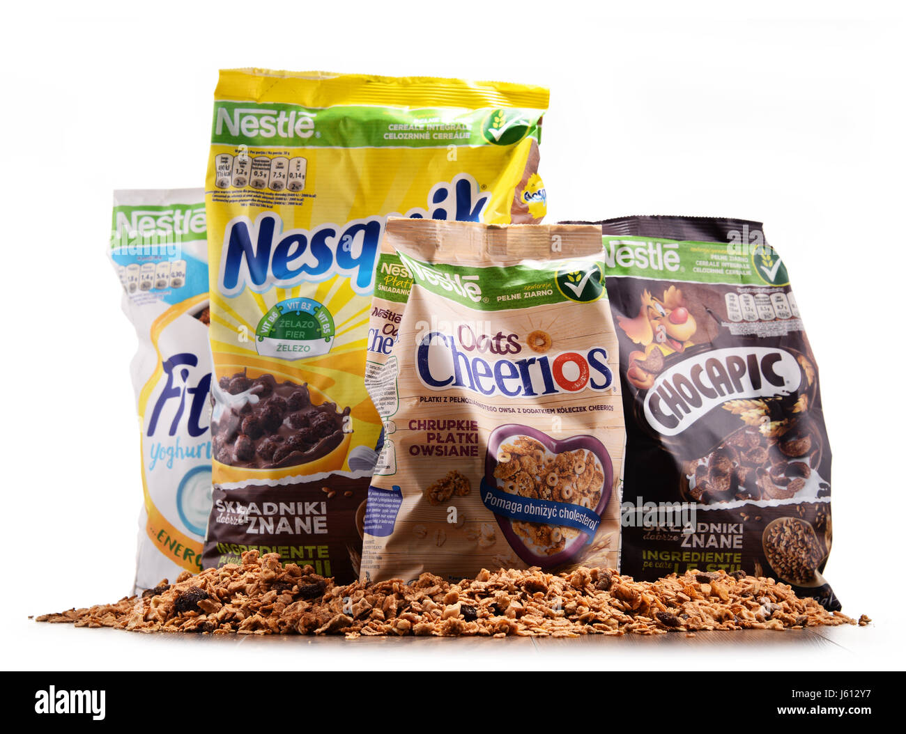 POZNAN, POL MAY 5, 2017 Nestlé is a Swiss transnational food and