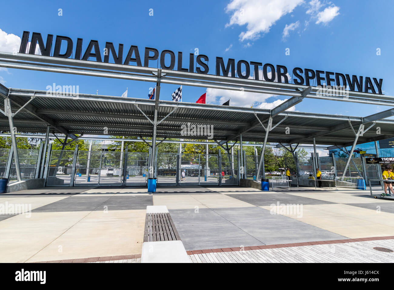 Indianapolis Circa May 2017 Indianapolis Motor Speedway Gate 1