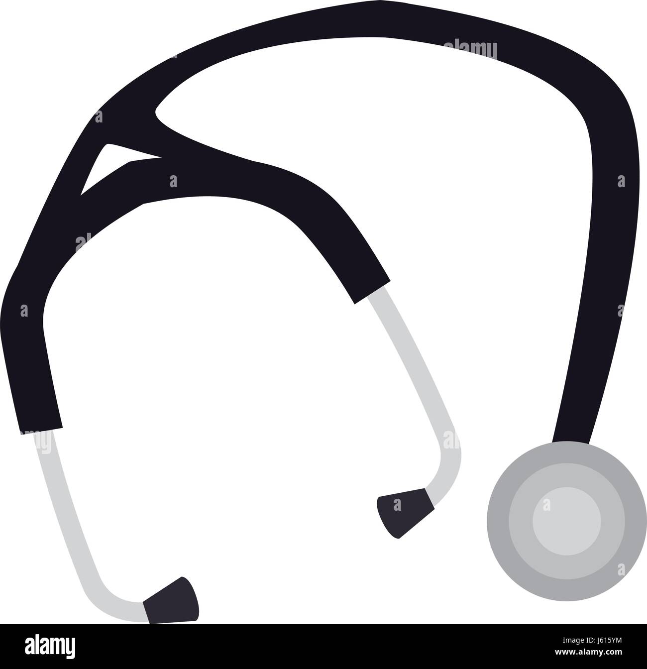 stethoscope medical isolated icon Stock Vector Image & Art - Alamy
