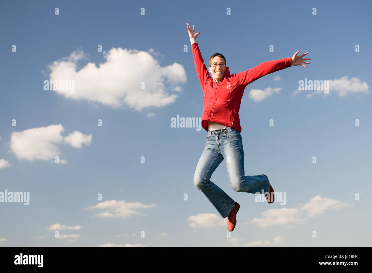 Bouncing Jump Spring woman spring bouncing bounces hop skipping frisks jumping jump ...