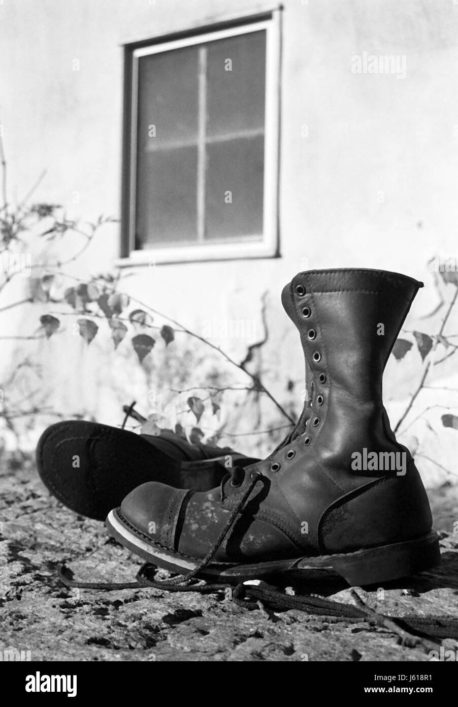 Army barracks image Black and White Stock Photos & Images - Alamy