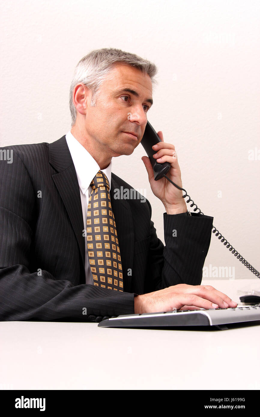 telephone phone office keyboard workplace business man businessman ...