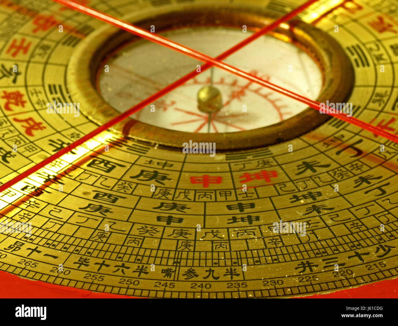 fengshui compass Stock Photo