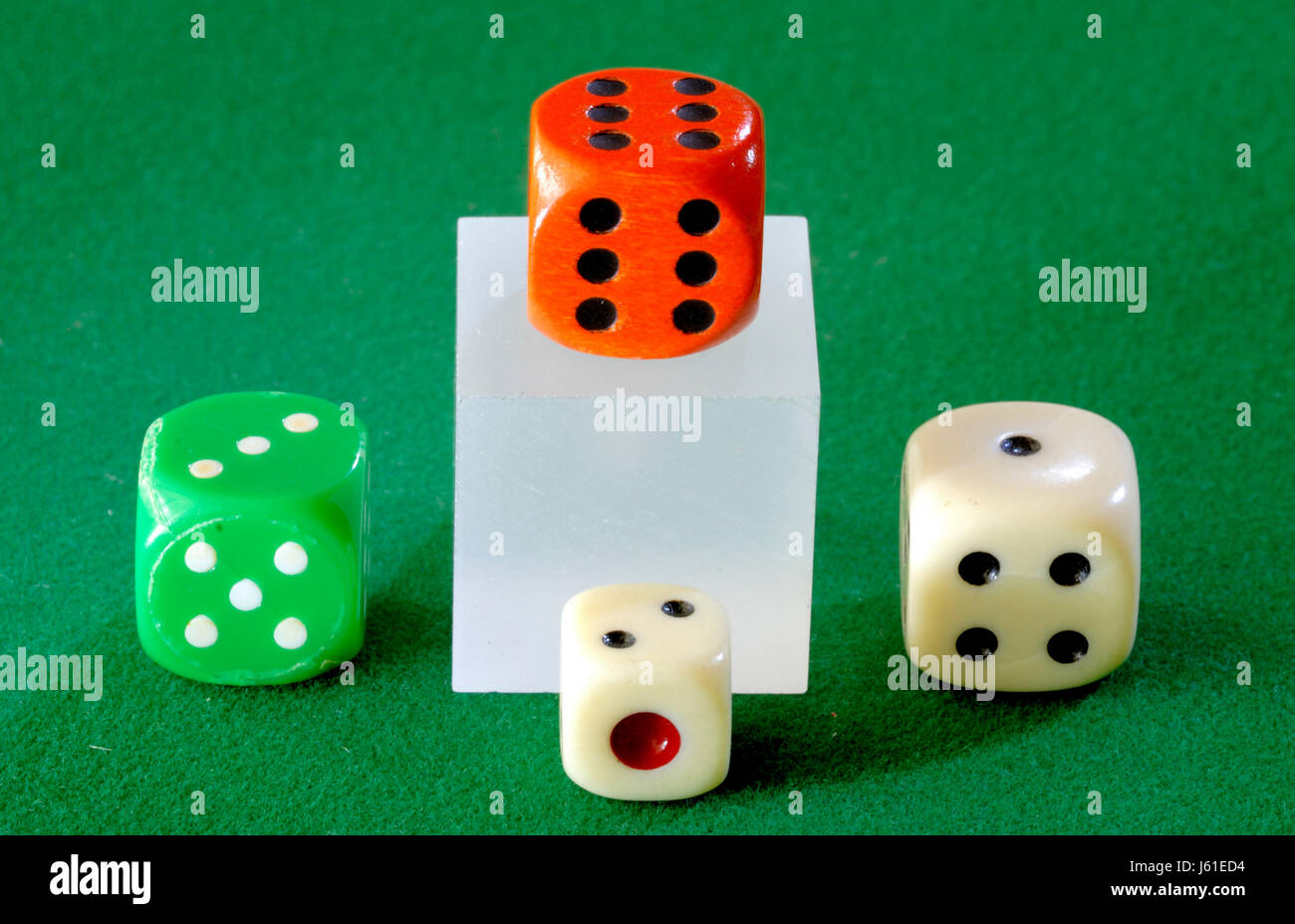 dice games Stock Photo