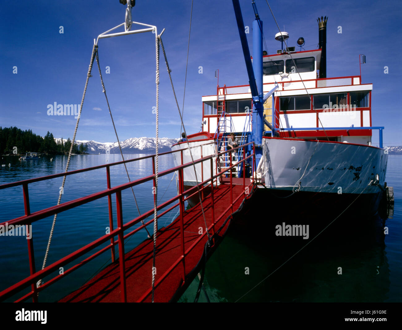 usa california ramp ship fresh water lake inland water water ferry ...