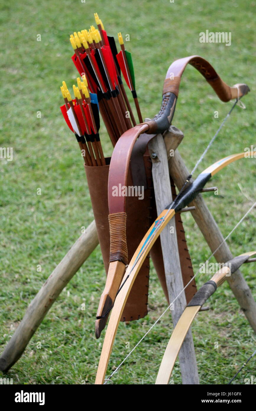 bow and arrow Stock Photo Alamy