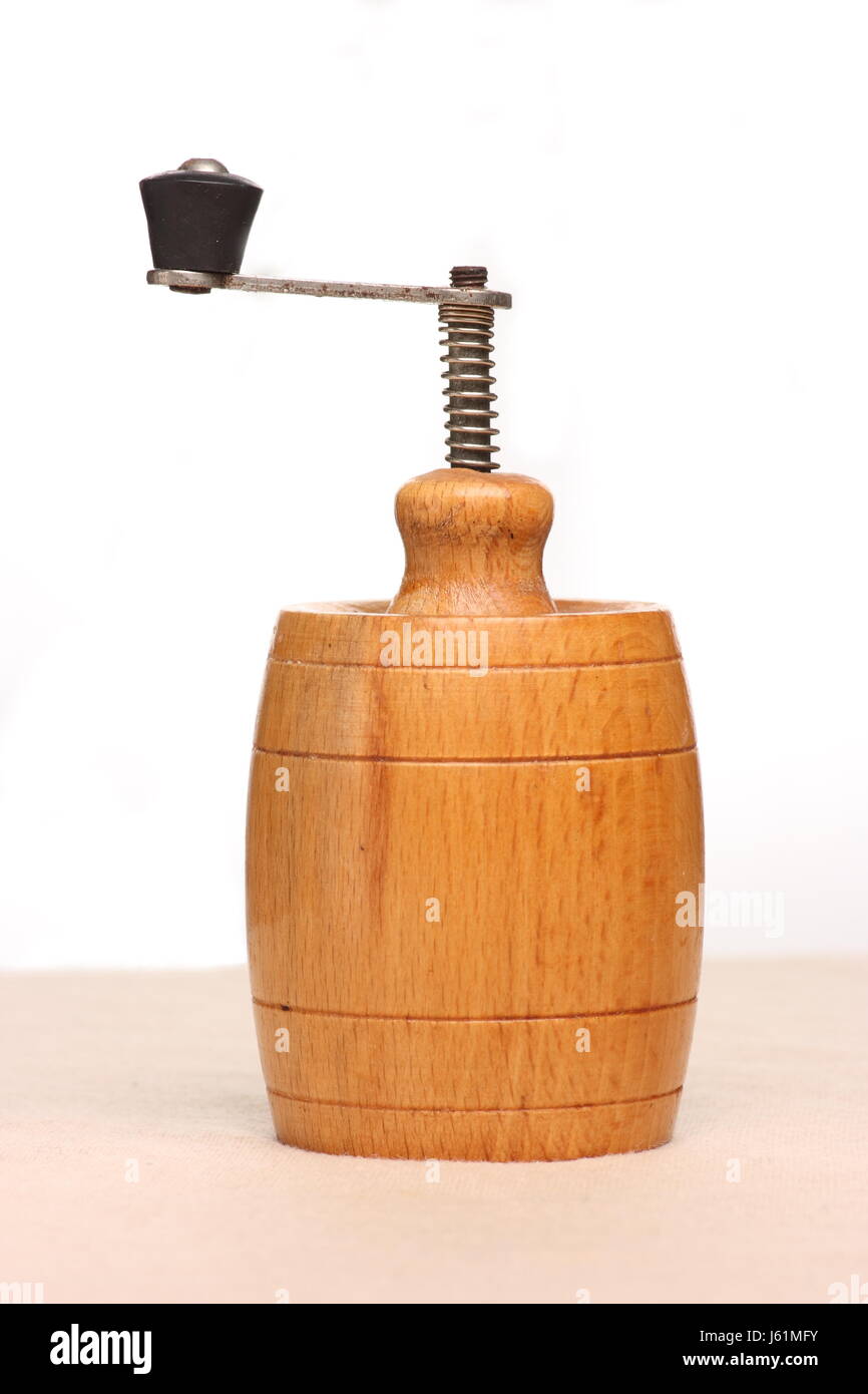 spice mill season wooden grinder pepper spice condiment wood flavour