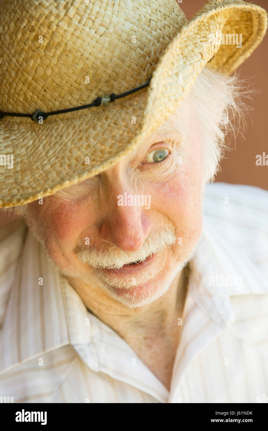 Hat eye organ cowboy straw hi-res stock photography and images - Alamy
