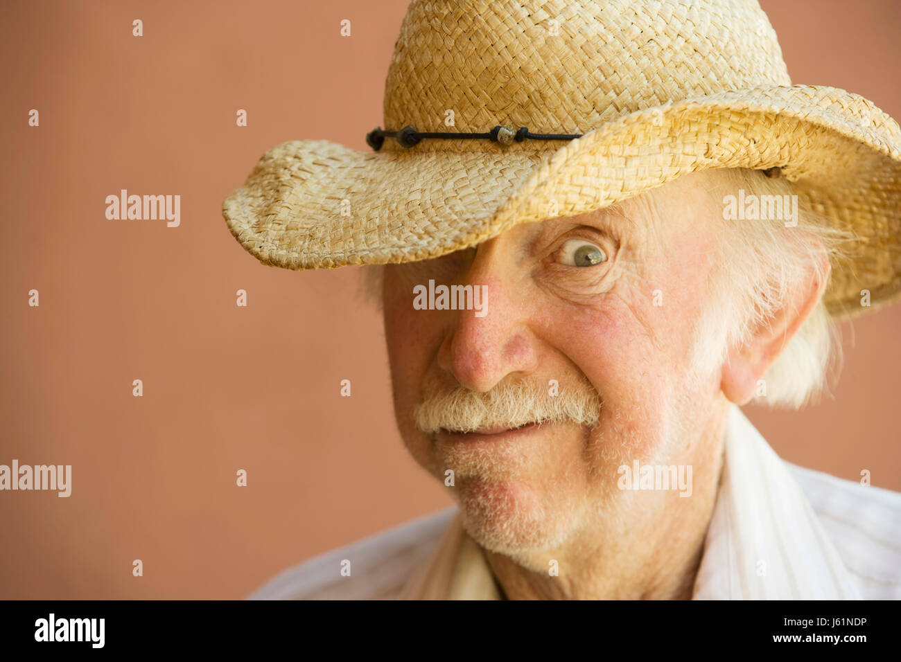 Hat eye organ cowboy straw hi-res stock photography and images - Alamy