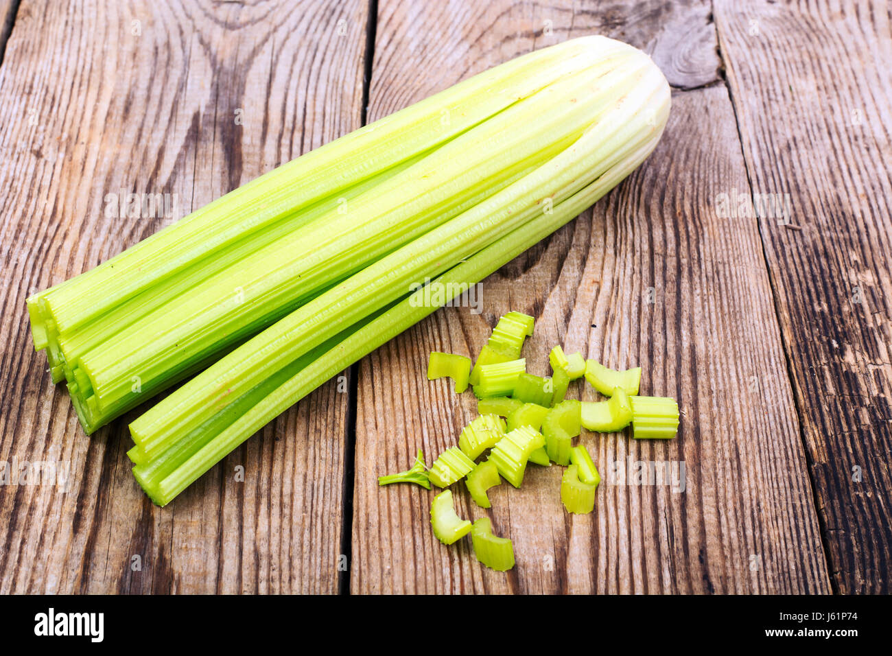 Bunch of stalks of celery. Studio Photo Stock Photo Alamy