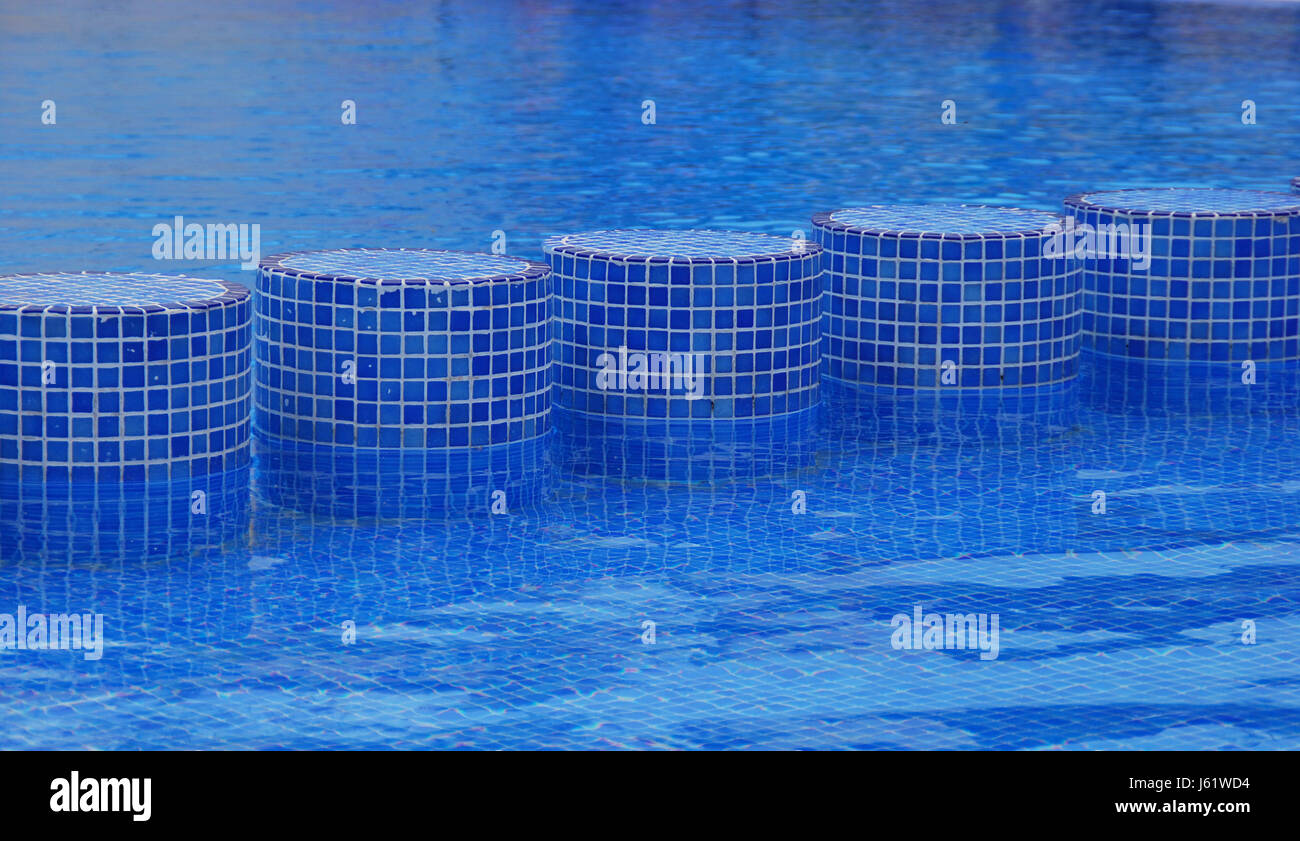 blue public baths swimming pool open air bath pelvis basin water blue