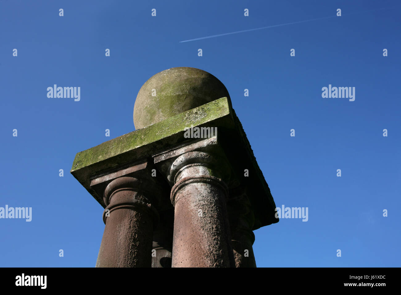 Columns Pillar Decoration Style Of Construction Architecture Stock