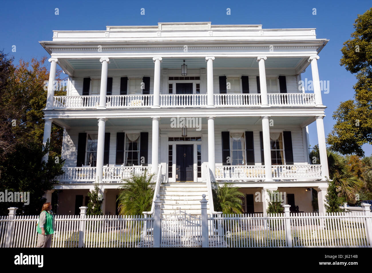 The Beaufort Historic District Stock Photos & The Beaufort Historic