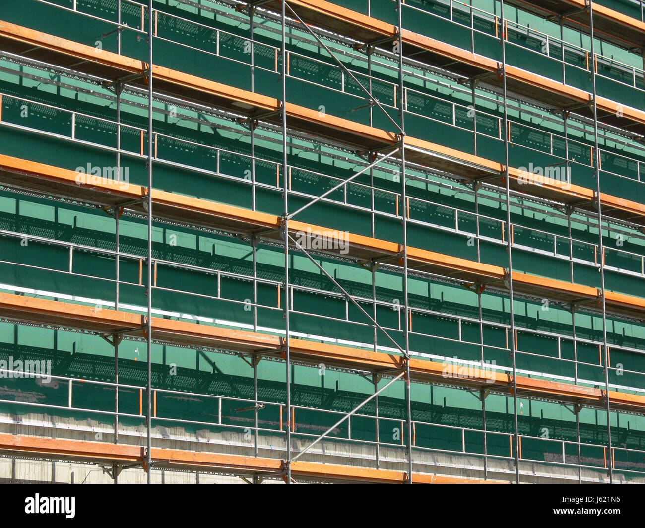style of construction architecture architectural style scaffold scaffolding Stock Photo