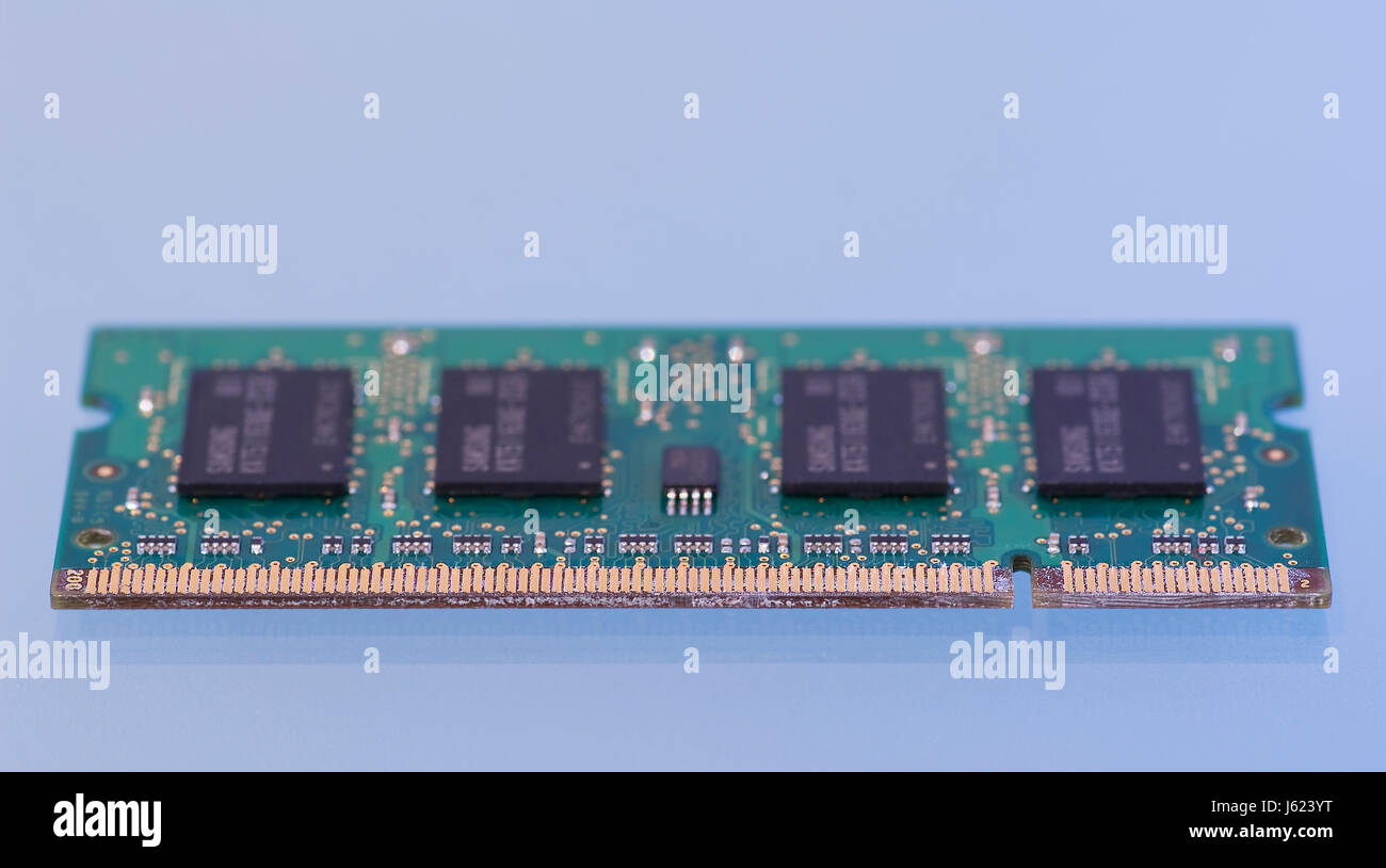electronics chip virtual memory memory ram working memory computers computer Stock Photo
